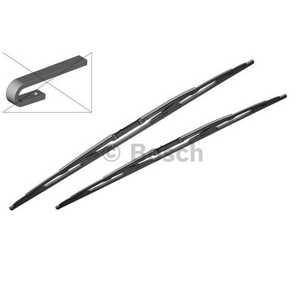 Щетки стеклоочистителя TWIN 550/550 909 3397001909 BOSCH
