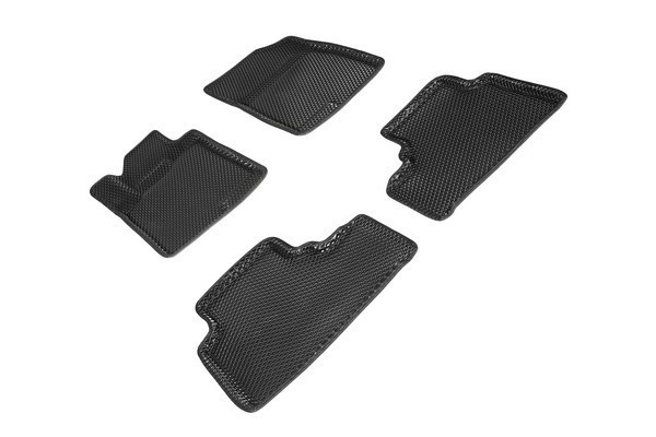 Коврики 3D EVA "РОМБ" Haval Jolion 2WD 2021-н.в. черные (комплект) SEINTEX 97482