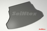 Коврик в багажник KIA RIO IV sedan 2017- (полимерный) черный SEINTEX 88893