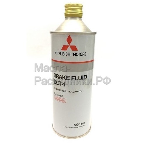 MITSUBISHI DOT4 Жидкость тормозная (железо) (0.5л) MZ320393