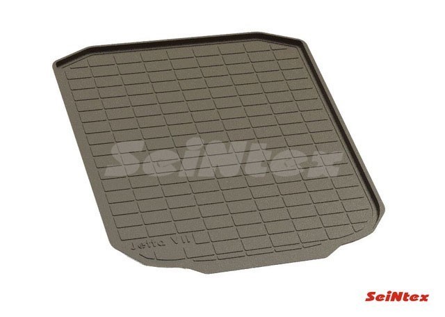 Коврик в багажник Volkswagen Jetta VII 2018-н.в. (полимерный) черный (шт) 94585 SEINTEX