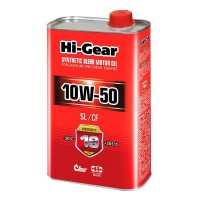 HI-GEAR масло моторное SYNTHETIC BLEND 10W-50 (1л)  HG1150