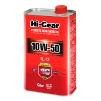 HI-GEAR масло моторное SYNTHETIC BLEND 10W-50 (1л) 	HG1150