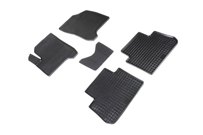 Коврики резиновые с рисунком "Сетка" CITROEN C3 PICASSO 2009- (комплект) SEINTEX 01464