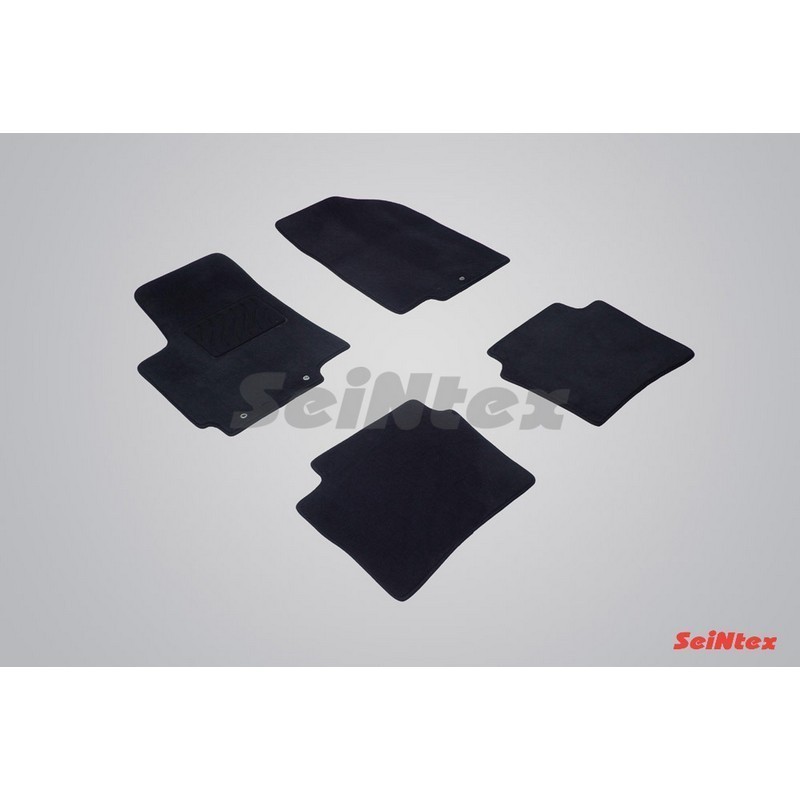 Ворсовые коврики LUX HYUNDAI SOLARIS 2010- (комплект) SEINTEX 82772