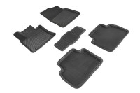 Коврики 3D EVA "СОТА" Toyota Camry VIII 2018-н.в. черные (комплект) 95174 SEINTEX