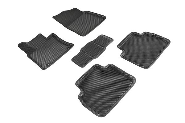 Коврики 3D EVA "СОТА" Toyota Camry VIII 2018-н.в. черные (комплект) 95174 SEINTEX