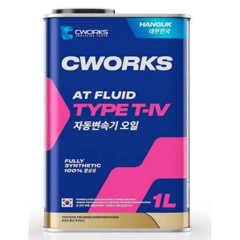 CWORKS HANGUK ATF TYPE T-IV Масло для АКПП (1л) A22HR4001