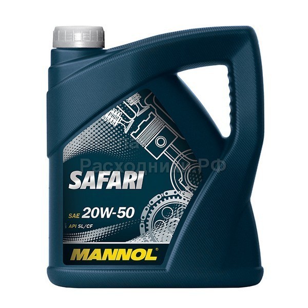 Масло моторное Mannol Safari 20W-50 (5л) 1226