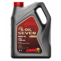 Масло моторное S-oil SEVEN RED9 LPG SN 10W-40 (4л) E107644 DRAGON