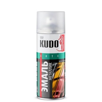 Эмаль универсальная 1027 KUDO Хром (520 мл) KU1027