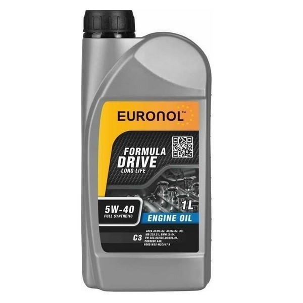 Масло моторное EURONOL DRIVE FORMULA LL 5W-40 С3 (1л) 80004