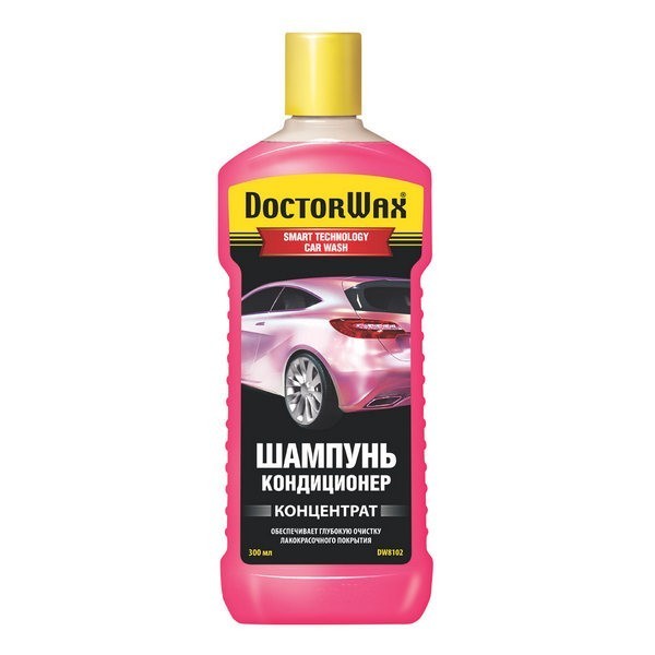 DW8102 DoctorWax Автошампунь-кондиционер 300 мл (концентрат)