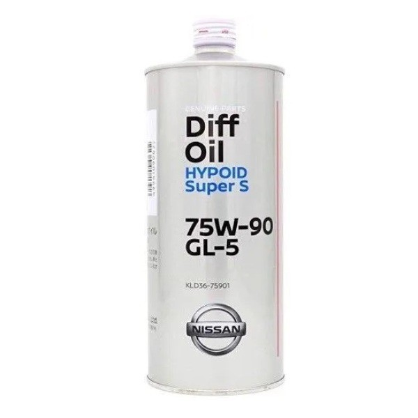 Масло трансмиссионное NISSAN DIFFOIL HYPOID SUPER S GL-5 75W-90 (1л) KLD36-75901