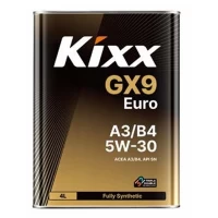 Kixx масло моторное GX9 Euro A3/B4 5W-30 (4л) L531044TR1