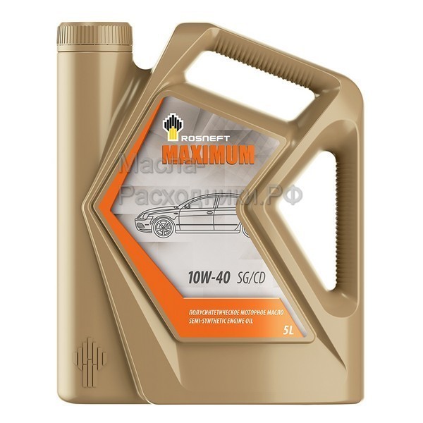 Масло моторное Rosnеft Маximum 10W-40 (5л) 40814350