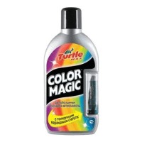 FG6496 Полироль цветообогащенный (серебристый) Color Magic+ корректирующий карандаш (Silver) (500 мл) Turtle Wax