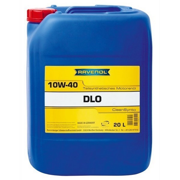 Масло моторное Ravenol DLO Diesel 10W-40 (20л) 111211102001999