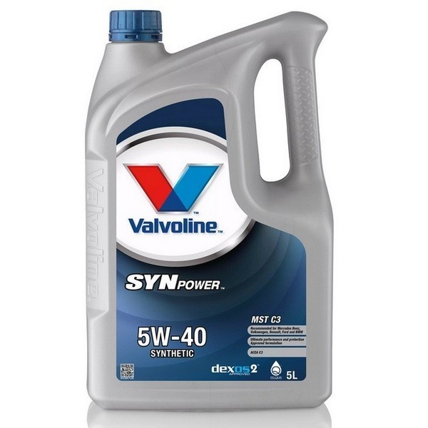 Масло моторное Valvoline SYNPOWER MST C3 5W-40 (5л) 872386