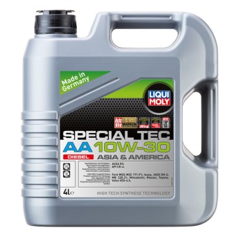 Масло моторное Liqui Moly Special Tec AA Diesel 10W-30 (4л) 39027