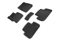 Коврики 3D EVA "РОМБ" Honda Accord VII 2003-2008 черные (комплект) SEINTEX 95291