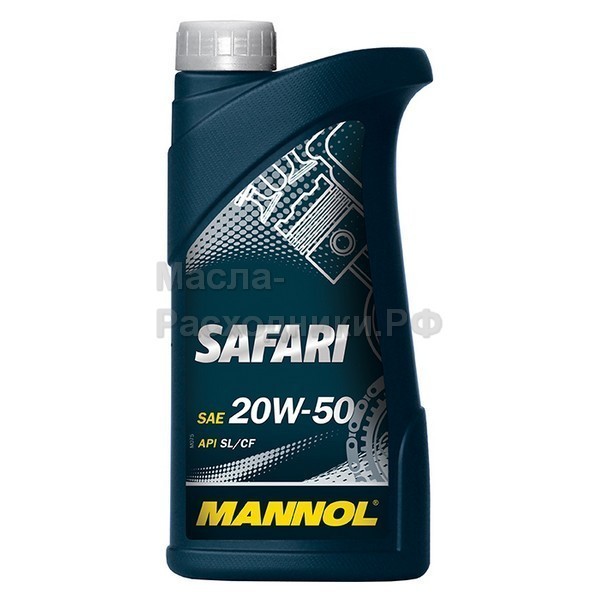 Масло моторное Mannol Safari 20W-50 (1л) 1225