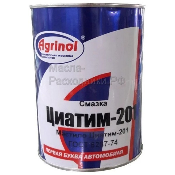 Смазка термостойкая Циатим 201 Агринол 800г 4823074501244