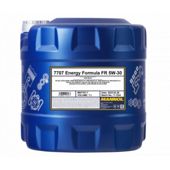 MANNOL 7707 Energy Formula FR 5W-30 масло моторное (7л) 77077