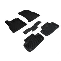 Коврики 3D EVA "РОМБ" Audi Q5 II 2017-н.в. черный (комплект) 95268 SEINTEX