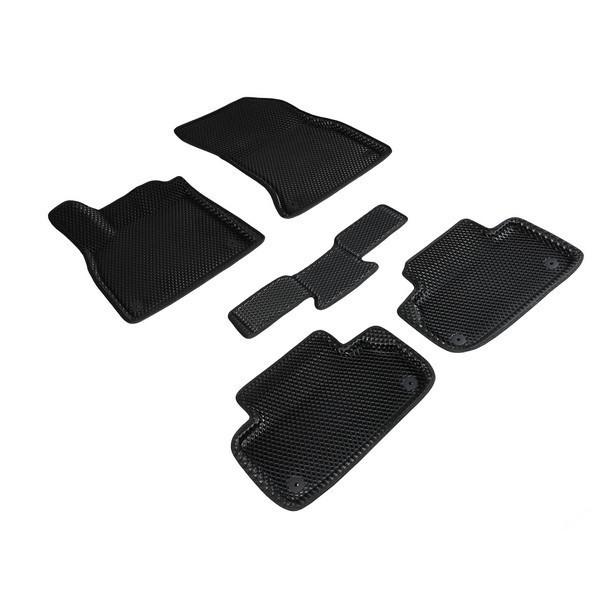 Коврики 3D EVA "РОМБ" Audi Q5 II 2017-н.в. черный (комплект) 95268 SEINTEX