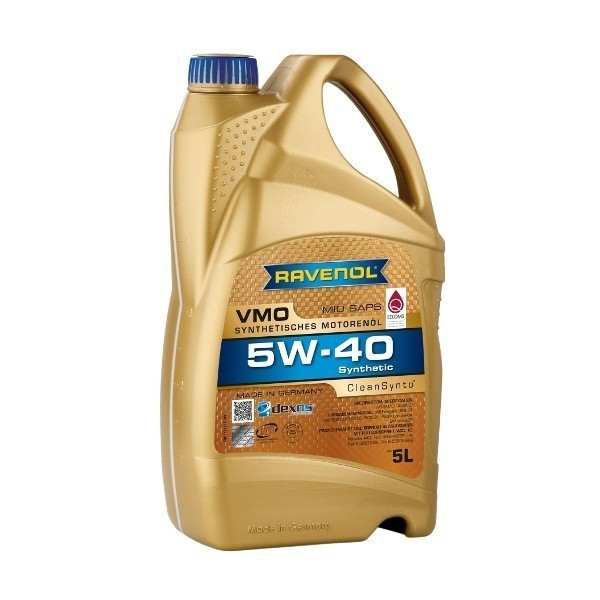 Масло моторное RAVENOL VMO 5W-40 (5л)  1111133-005-01-999