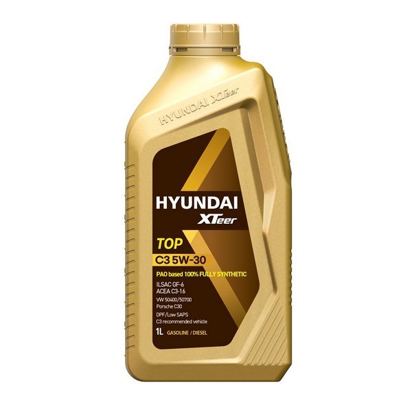 HYUNDAI Xteer TOP С3 5W-30 Масло моторное (1л) / 1011004