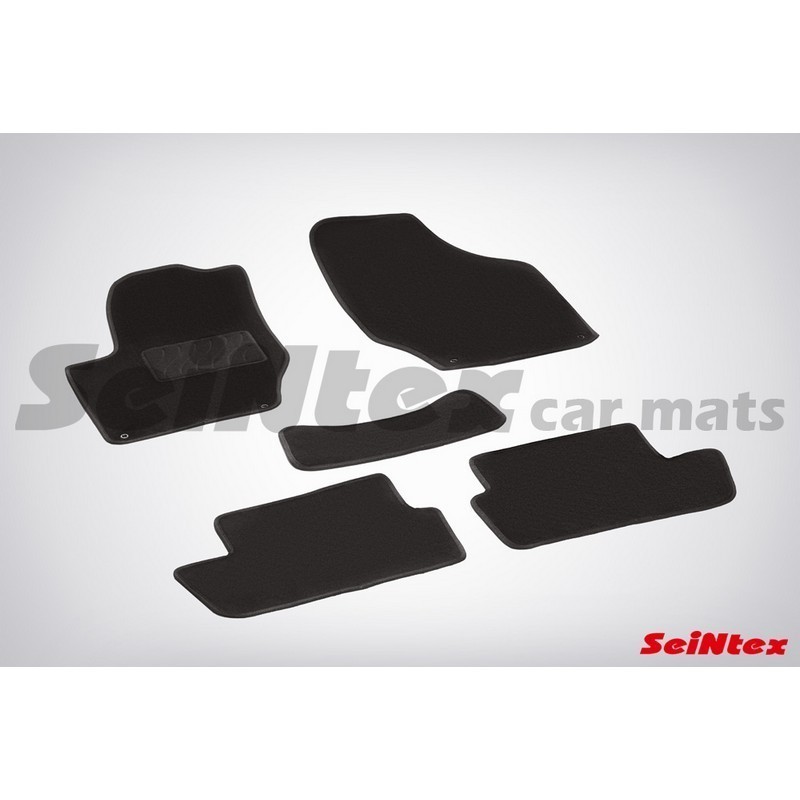 Ворсовые коврики LUX CITROEN C4 2004-2012 (комплект) SEINTEX 82357