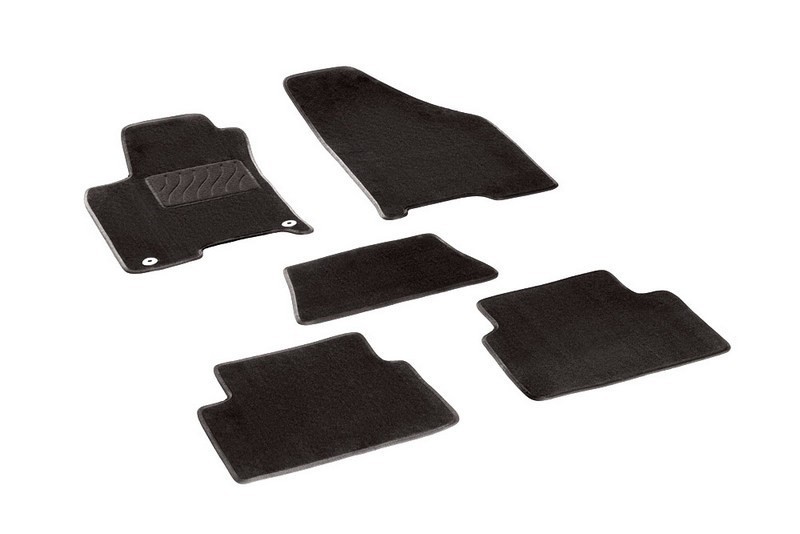 Ворсовые коврики LUX CHEVROLET LACETTI 2004-2013 (комплект) SEINTEX 82264