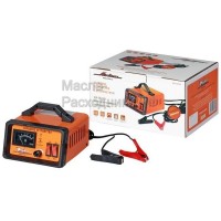 Зарядное устройство 0-10А 6В/12В, амперметр, ручная регулировка зарядного тока, импульсное AIRLINE ACH10A07