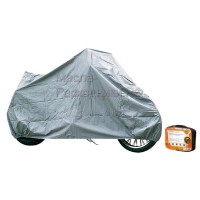 Чехол-тент на мотоцикл защитный, размер L (250х100х120см), универсальный AIRLINE ACMC06
