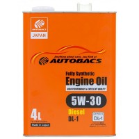 Масло моторное 5W-30 AUTOBACS DIESEL DL-1 (4л) A00033252