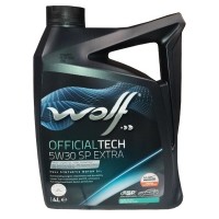 WOLF OFFICIALTECH 5W-30 SP EXTRA Масло моторное (4л) 1049359