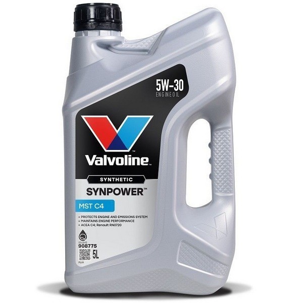 Масло моторное Valvoline SYNPOWER MST C4 5W-30 (5л) 872771
