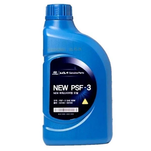 Жидкость ГУР Hyundai-KIA PSF-3 SAE 80W (1л) NEW / 03100-00100