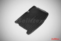Коврик в багажник MAZDA 2 2007-2014 (полимерный) черный SEINTEX 01258