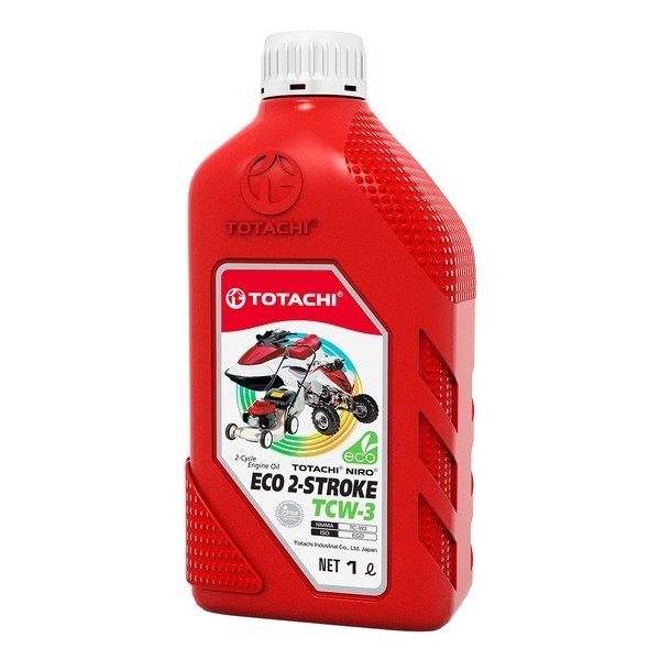 TOTACHI NIRO Eco 2-Stroke TC W-3 масло моторнон 2-х тактное (1л) 1C201