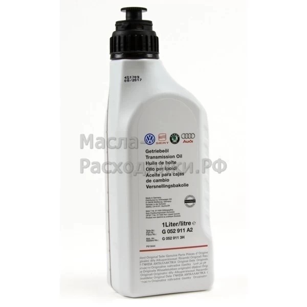 Масло трансмиссионное VAG G052911A2 (1л)