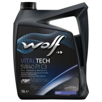 WOLF VITALTECH 5W-40 PI C3 SN/CF Масло моторное (5л) 8303012