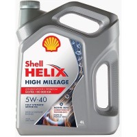 Масло моторное SHELL Helix High Mileage 5W-40 (4л) 550050425
