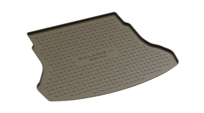 SEINTEX Коврик в багажник HYUNDAI SOLARIS II sed (полимерный) черный (шт) (2017-) 88247