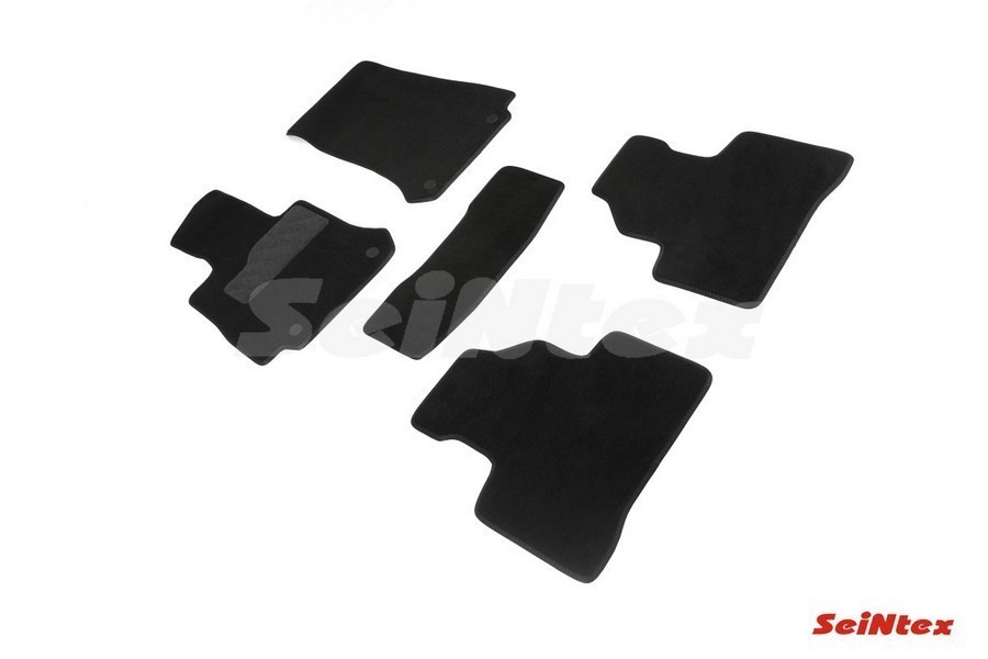 SEINTEX Ворсовые коврики LUX MERCEDES BENZ GLC-class I X253 (комплект) 90211 (2016-) + перемычка