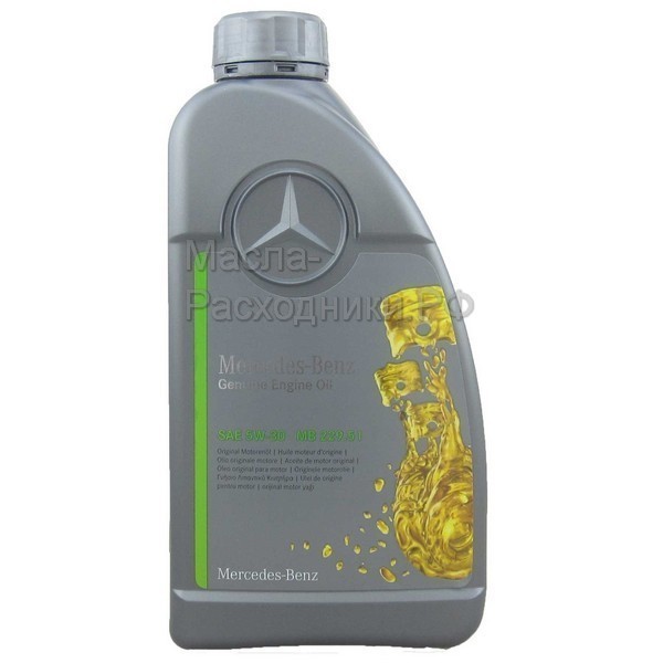 Масло моторное Mercedes Benz 5W-30, 1л / A000989220711FBDR MB 229.51