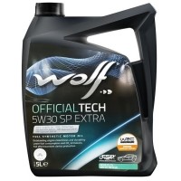 WOLF OFFICIALTECH 5W-30 SP EXTRA Масло моторное (5л) 1049360
