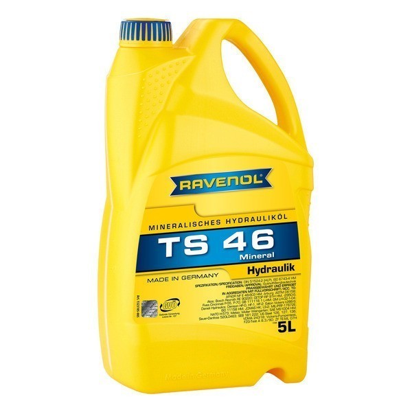 Масло гидравлическое Ravenol Hydraulikoel TS 46 (5л) new 132310500501999